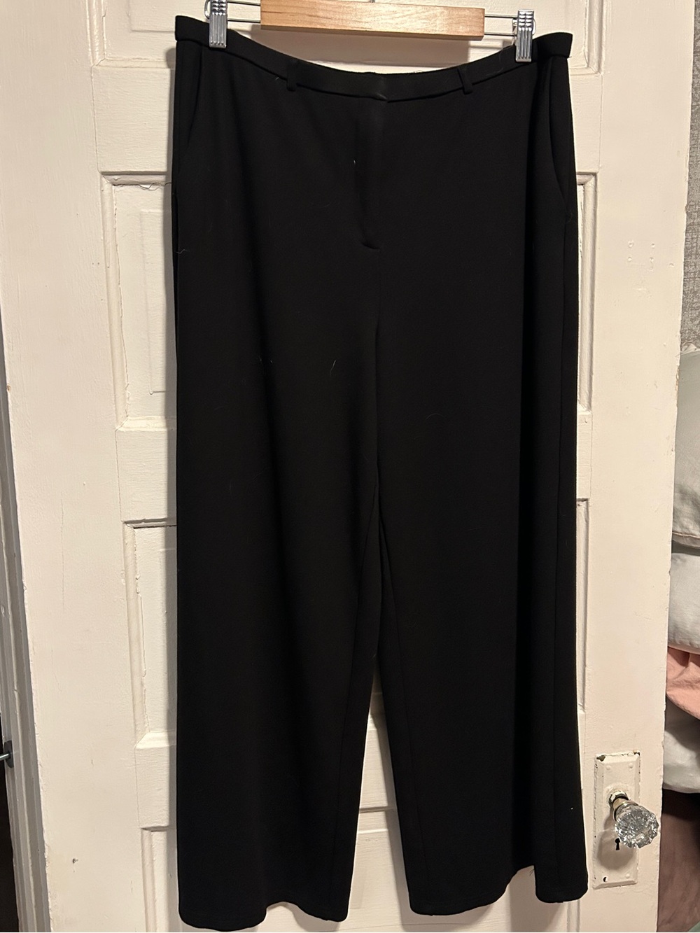 OGL Black Wide-Leg Women's Pants